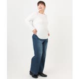 【大きいサイズ】Uネック長袖カットソー | eur3 | 詳細画像6 