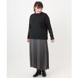 【再入荷/大きいサイズ】ハイネックレースカットソー | eur3 | 詳細画像13 