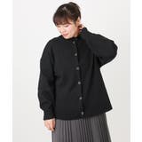 【再入荷/大きいサイズ】ハイネックレースカットソー | eur3 | 詳細画像15 