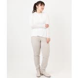 【再入荷/大きいサイズ】ハイネックレースカットソー | eur3 | 詳細画像4 