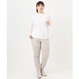 【再入荷/大きいサイズ】ハイネックレースカットソー | eur3 | 詳細画像5 