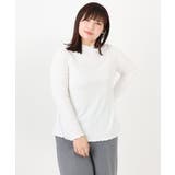 【大きいサイズ】メローリブカットソ | eur3 | 詳細画像17 