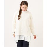 【大きいサイズ】フクレジャカードトップス | eur3 | 詳細画像23 