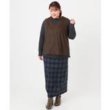 【大きいサイズ】2wayラメシャギーベスト | eur3 | 詳細画像23 