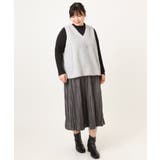 【大きいサイズ】2wayラメシャギーベスト | eur3 | 詳細画像30 