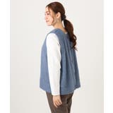 【大きいサイズ】2wayラメシャギーベスト | eur3 | 詳細画像4 