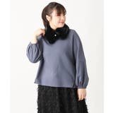 【大きいサイズ】袖ギャザートップス | eur3 | 詳細画像12 