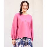 【大きいサイズ】袖ギャザートップス | eur3 | 詳細画像2 