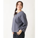 【大きいサイズ】袖ギャザートップス | eur3 | 詳細画像9 