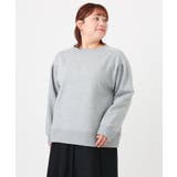 【大きいサイズ/a.v.v×eur3】ラメ裏起毛スウェットプルオーバー | eur3 | 詳細画像11 