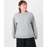 【大きいサイズ/a.v.v×eur3】ラメ裏起毛スウェットプルオーバー | eur3 | 詳細画像13 