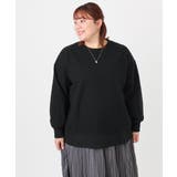 【大きいサイズ】起毛スウェットライクトップス | eur3 | 詳細画像18