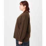 【大きいサイズ】起毛スウェットライクトップス | eur3 | 詳細画像8