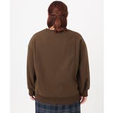 【大きいサイズ】起毛スウェットライクトップス | eur3 | 詳細画像9