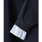 【大きいサイズ】レイヤード風ボウタイトップス | eur3 | 詳細画像5 