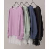 【大きいサイズ】ダンボールカットソー×レースインナーセット | eur3 | 詳細画像36 