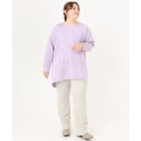 【大きいサイズ】ダンボールバックフレアトップス | eur3 | 詳細画像14 