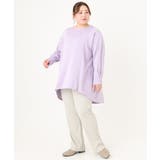 【大きいサイズ】ダンボールバックフレアトップス | eur3 | 詳細画像15 