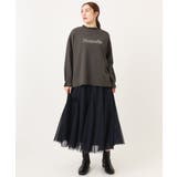 【大きいサイズ】ロゴスウェットライクプルオーバー | eur3 | 詳細画像24 