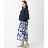 【大きいサイズ】チュールデザインカットソー | eur3 | 詳細画像3 