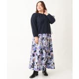 【大きいサイズ】チュールデザインカットソー | eur3 | 詳細画像8 