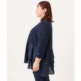 【大きいサイズ/セットアップ対応】カットジョーゼットバックティアードカットソー | eur3 | 詳細画像10 