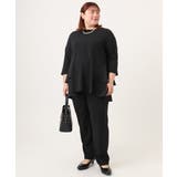 【大きいサイズ/セットアップ対応】カットジョーゼットバックティアードカットソー | eur3 | 詳細画像27 