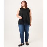 【大きいサイズ】レースヘムタンクトップ | eur3 | 詳細画像14 