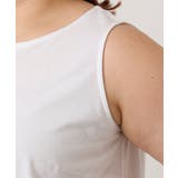 【大きいサイズ】レースヘムタンクトップ | eur3 | 詳細画像6 