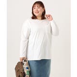 【大きいサイズ】コットン長袖Tシャツ | eur3 | 詳細画像13
