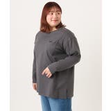 【大きいサイズ】コットン長袖Tシャツ | eur3 | 詳細画像19