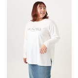 【大きいサイズ】コットン長袖Tシャツ | eur3 | 詳細画像2