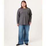 【大きいサイズ】コットン長袖Tシャツ | eur3 | 詳細画像22