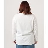 【大きいサイズ】コットン長袖Tシャツ | eur3 | 詳細画像4