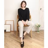 【大きいサイズ】リップルジャージー2WAYカットソー | eur3 | 詳細画像24 