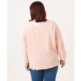 【大きいサイズ】リップルジャージー2WAYカットソー | eur3 | 詳細画像5 