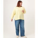 【大きいサイズ】リップルジャージー2WAYカットソー | eur3 | 詳細画像9 