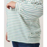 【WEB先行販売】【大きいサイズ】リップルボーダーカットソー | eur3 | 詳細画像15