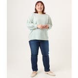 【WEB先行販売】【大きいサイズ】リップルボーダーカットソー | eur3 | 詳細画像18