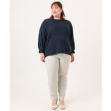 【WEB先行販売】【大きいサイズ】リップルボーダーカットソー | eur3 | 詳細画像25