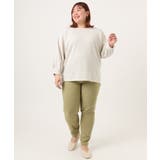 【WEB先行販売】【大きいサイズ】リップルボーダーカットソー | eur3 | 詳細画像35
