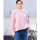 【大きいサイズ】袖ギャザー裏毛トップス | eur3 | 詳細画像2 