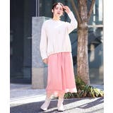 【大きいサイズ】袖ギャザー裏毛トップス | eur3 | 詳細画像20 