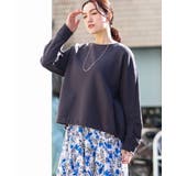 【大きいサイズ】袖ギャザー裏毛トップス | eur3 | 詳細画像27 