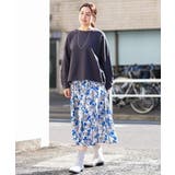 【大きいサイズ】袖ギャザー裏毛トップス | eur3 | 詳細画像29 