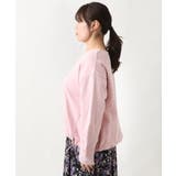 【大きいサイズ】袖ギャザー裏毛トップス | eur3 | 詳細画像7 