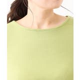 【大きいサイズ】クルーネックシアーカットソー | eur3 | 詳細画像10 