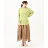 【大きいサイズ】クルーネックシアーカットソー | eur3 | 詳細画像17 