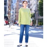 【大きいサイズ】クルーネックシアーカットソー | eur3 | 詳細画像2 