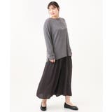 【大きいサイズ】クルーネックシアーカットソー | eur3 | 詳細画像29 